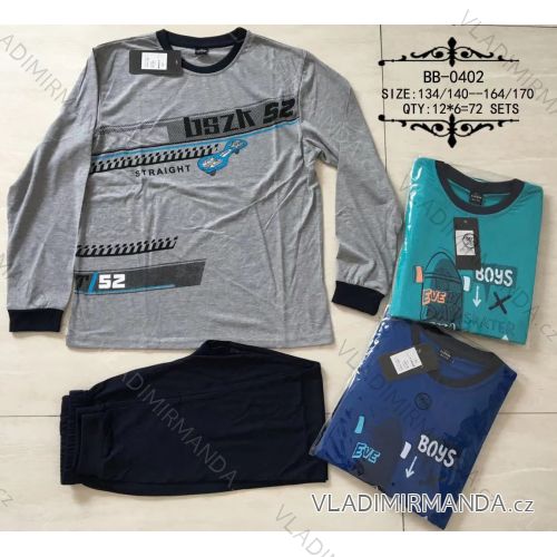 Pyžamo dlhé dorast chlapčenské (134/140-164/170) N-FEEL NFL20BB-0402