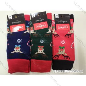 Ponožky veselé vianočný slabé pánske (38-41,42-46) POĽSKÁ MÓDA DPP20086