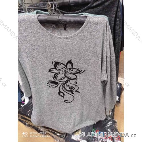 Tunika teplá dlhý rukáv dámska (L / XL ONE SIZE) TURECKÁ MÓDA TM820026