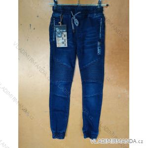 Nohavice jeans detské chlapčenské (98-146) KEYIQI MA820M482