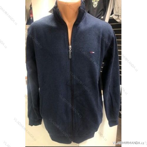 Mikina tenká dlhý rukáv pánska (XL-5XL) DYNAMIC OBS20002