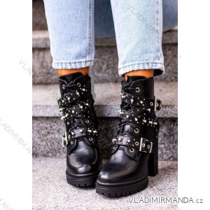 Vysoké topánky na podpätku dámske (36-41) WSHOES OBUV OB220612