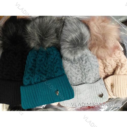 Čiapky zimné s kulich dámska (ONE SIZE) WROBI POĽSKO PV920125