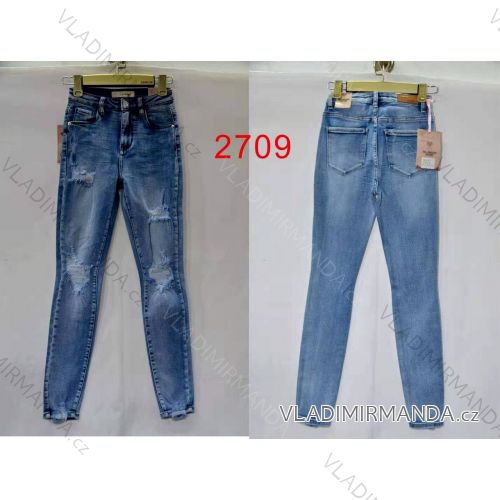 Rifle jeans dlhé dámske (XS-XL) RE-DRESS JWA202709