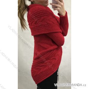 Cardigan pletený teplý dlhý rukáv dámsky (S / M / L ONE SIZE) TALIANSKÁ MÓDA IM4221498