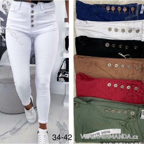 Rifle jeans dlhé dámske (34-42) JEANS JWA20264