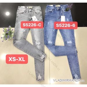 Rifle jeans dlhé dámske (XS-XL) M.SARA MA520S5226-C