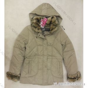 Bunda kabát zimná dámska kapucne (46-54) FOREST JK-08