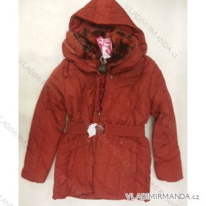 Bunda kabát zimná dámska kapucne (46-54) FOREST JK-06
