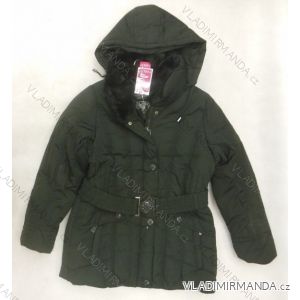Bunda kabát zimná dámska kapucne (46-54) FOREST JK-09