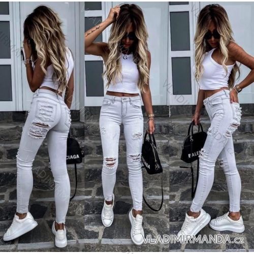 Rifle jeans dlhé dámske (XS-XL) RE-DRESS JWA21025