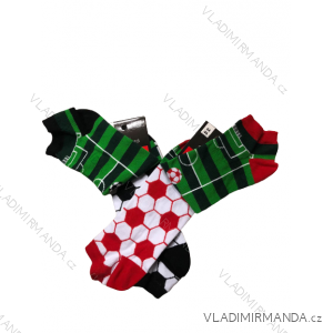 Ponožky veselé futbalovej slabé pánsky pre futbalistov kotníkové (38-41,39-43) POĽSKÁ MODA DPP20FOTBAL