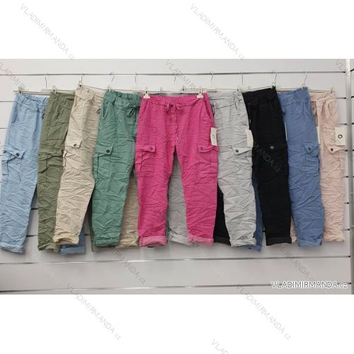 Nohavice 3/4 dámske (S/M ONE SIZE) TALIANSKÁ MÓDA IMWD21188