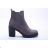 Kozačky nízké kotníkové na podpatku dámské (36-41) SSHOES OBUV OBSS21DA36