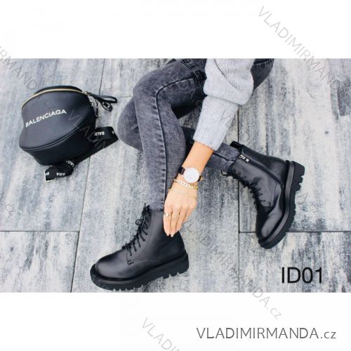 Boty kotníkové workery dámské (36-41) SSHOES OBUV OBSS21ID01