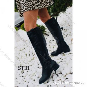 Čižmy vysoké zimné dámske (36-41) SSHOES OBUV OBSS21ST31