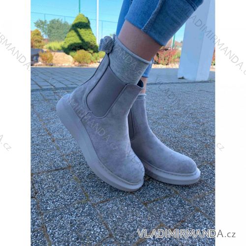 Čižmy nízke členkové dámske (36-41) SSHOES OBUV OBSS21NC1069