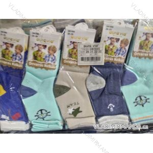 Ponožky slabé detské dorast chlapčenské (28-31,32-35) AURA.VIA AURA21GN1555