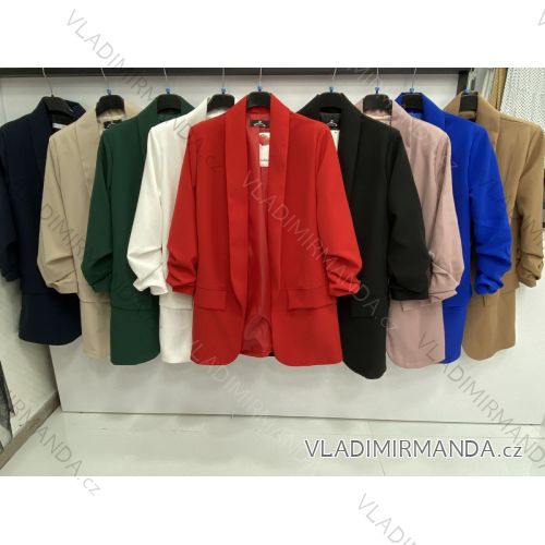 Sako elegantný dlhý rukáv dámske (S-2XL) TALIANSKÁ MÓDA IMWH21065/02