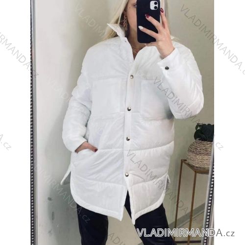Bunda slabá jarní šusťáková dámská (S/L ONE SIZE) ITALSKÁ MÓDA IMM2183013
