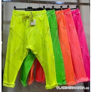 Tepláky dlhé baggy dámske neon (S / M / L ONE SIZE) TALIANSKÁ MÓDA IMM21291