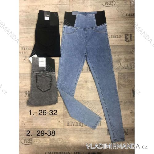 Rifle jeans dlhé dámske (26-32) M.SARA MA621001