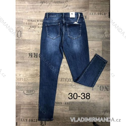 Rifle jeans dlhé dámske nadrozmerné (30-38) MA621037