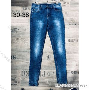 Rifle jeans dlhé dámske nadrozmerné (30-38) MA621045