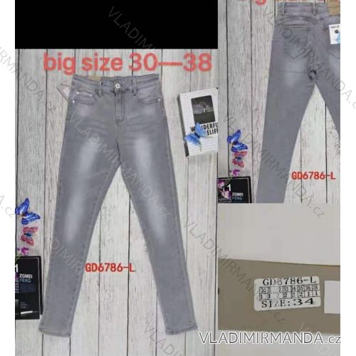Rifle jeans dlhé dámske (30-38) Gourde MA121GD6786-L