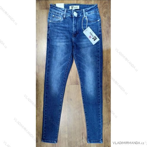 Rifle jeans push-up dlhé dámske (26-32) M.SARA MA121S5225-4