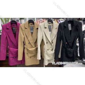 Sako elegantný dlhý rukáv na gombíky dámske (S-XL) TALIANSKÁ MÓDA IMWD21654