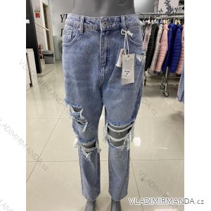 Rifle jeans dlhé dámske (XS-L) YES PINK IM921063