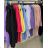 Súprava tepláky mikina a tielko dámska (S / M ONE SIZE) TALIANSKÁ MÓDA IMM219509FL