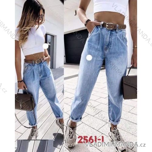 Rifle jeans dlhé dámske (XS-XL) RE-DRESS RED212561-1