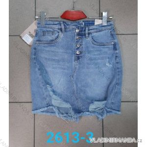 Sukňa krátka riflová dámska (XS-XL) RE-DRESS RED212613-3