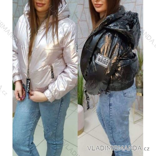 Bunda tenká jarná šušťáková dámska (S-XL) TALIANSKÁ MÓDA IMWK21151