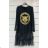 Šaty elegantné dlhý rukáv dámske (S / M ONE SIZE) TALIANSKÁ MÓDA IMWK21168