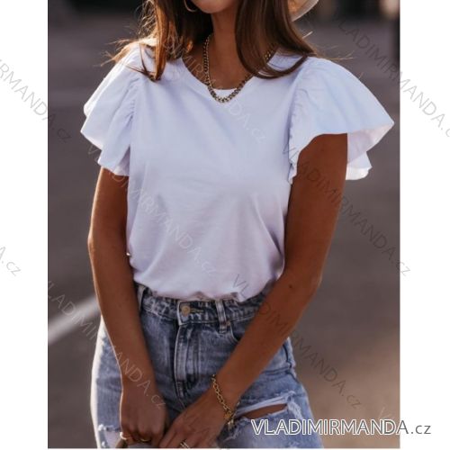 Tričko krátky rukáv dámske (S / M ONE SIZE) TALIANSKÁ MÓDA IMWL21037