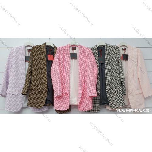 Sako elegantný dlhý rukáv dámske (S / M / L ONE SIZE) TALIANSKÁ MÓDA IMWA21041