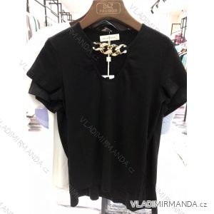 Tričko krátky rukáv dámske (S-XL) TALIANSKÁ MÓDA IMWD211111