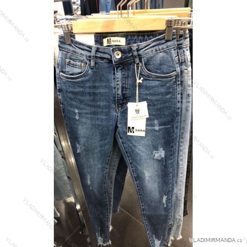 Rifle jeans dlhé dámske (XS-XL) M.SARA MA521139