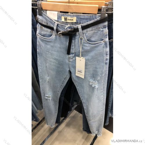 Rifle jeans dlhé dámske (26-32) M.SARA MA521140