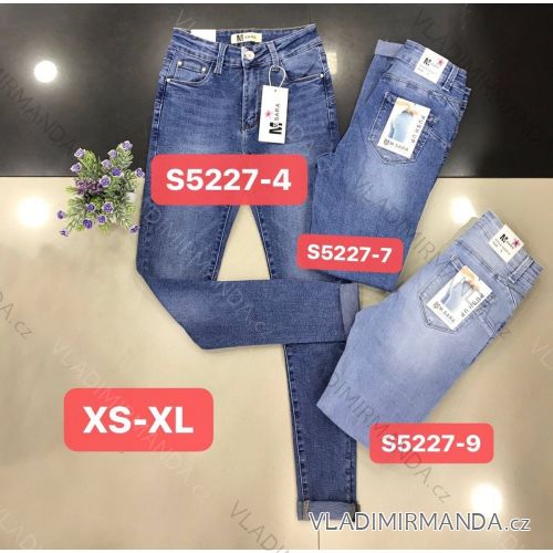 Rifle jeans dlhé dámske (XS-XL) M.SARA MA521S5227