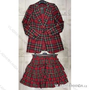Súprava elegantné sako a sukňa dámska (S-XL) TALIANSKÁ MÓDA IMWD211187