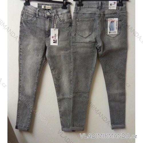 Rifle jeans dlhé dámske (XS-XL) M.SARA MA521S5227-A