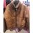 Bunda koženková dámska (S / M ONE SIZE) TALIANSKÁ MÓDA IMM2183070