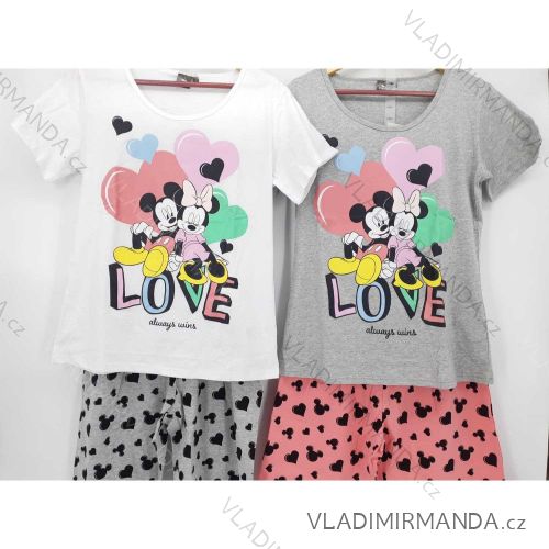 Pyžamo krátke letné minnie mouse dorast dievčenské a dámske (XS-XL) SETINO MIN-G-Pyjamas-645