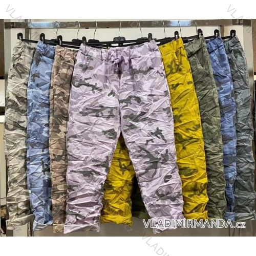 Nohavice dlhé dámske (S / M ONE SIZE) TALIANSKÁ MÓDA IMM21380