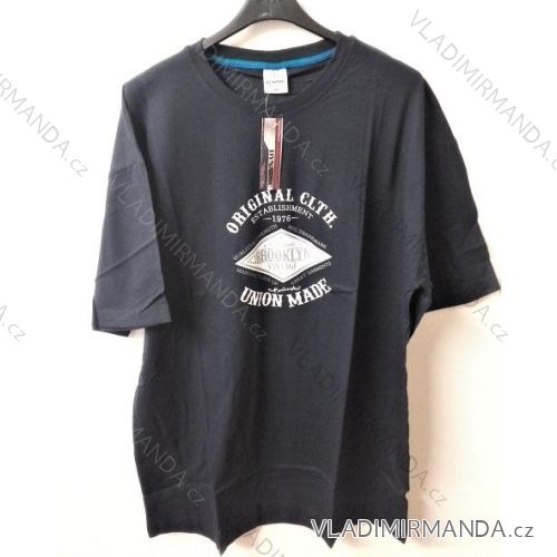 Tričko krátky rukáv Bavlnené pánske  (3XL-6XL) OBSESSOBS21003