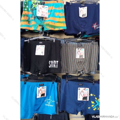 Boxerky bavlnené pánske (M-2XL) PESAIL PES21068